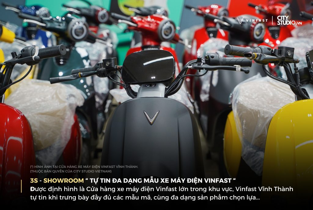 Showroom Vinfast Vĩnh Thành xe máy điện thông minh năm 2025