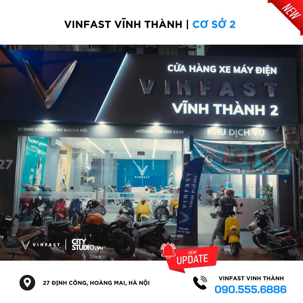 Vinfast Vĩnh Thành cơ sở 2 năm 2025