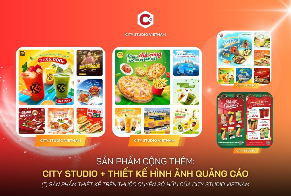 City Studio thiết kế hình ảnh quảng cáo