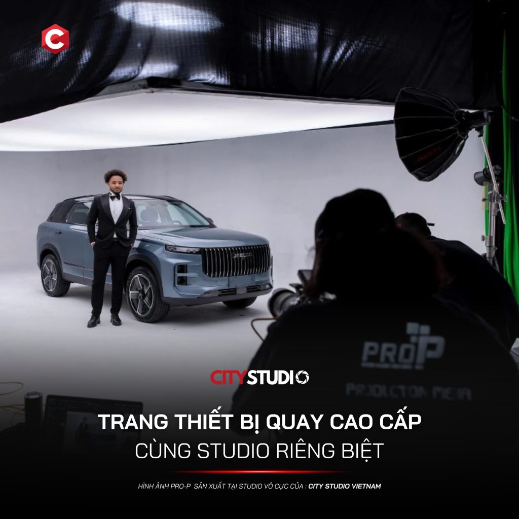 Trang thiết bị quay cao cấp - City Studio Vietnam