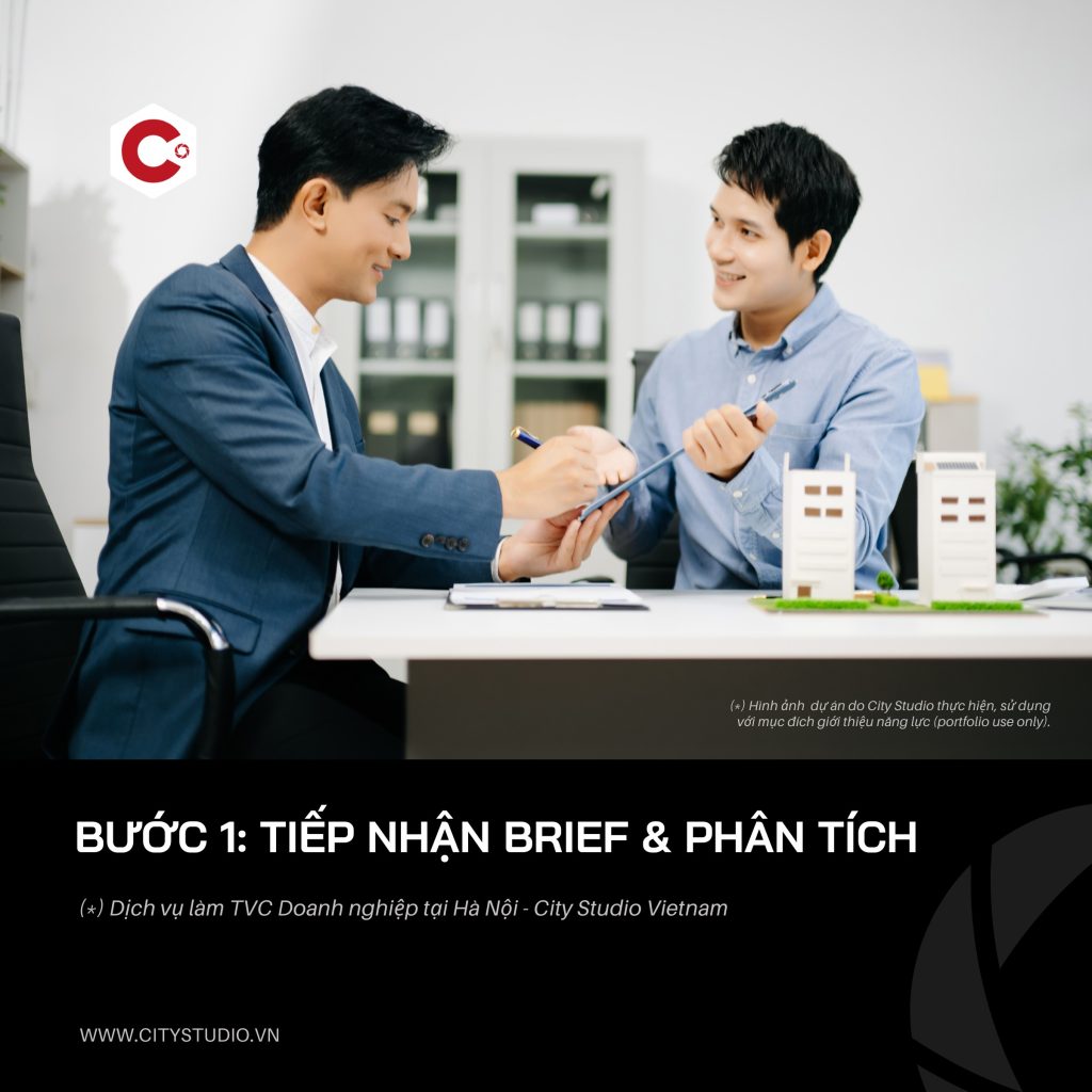 Bước 1: tiếp nhận Brief và phân tích mục tiêu