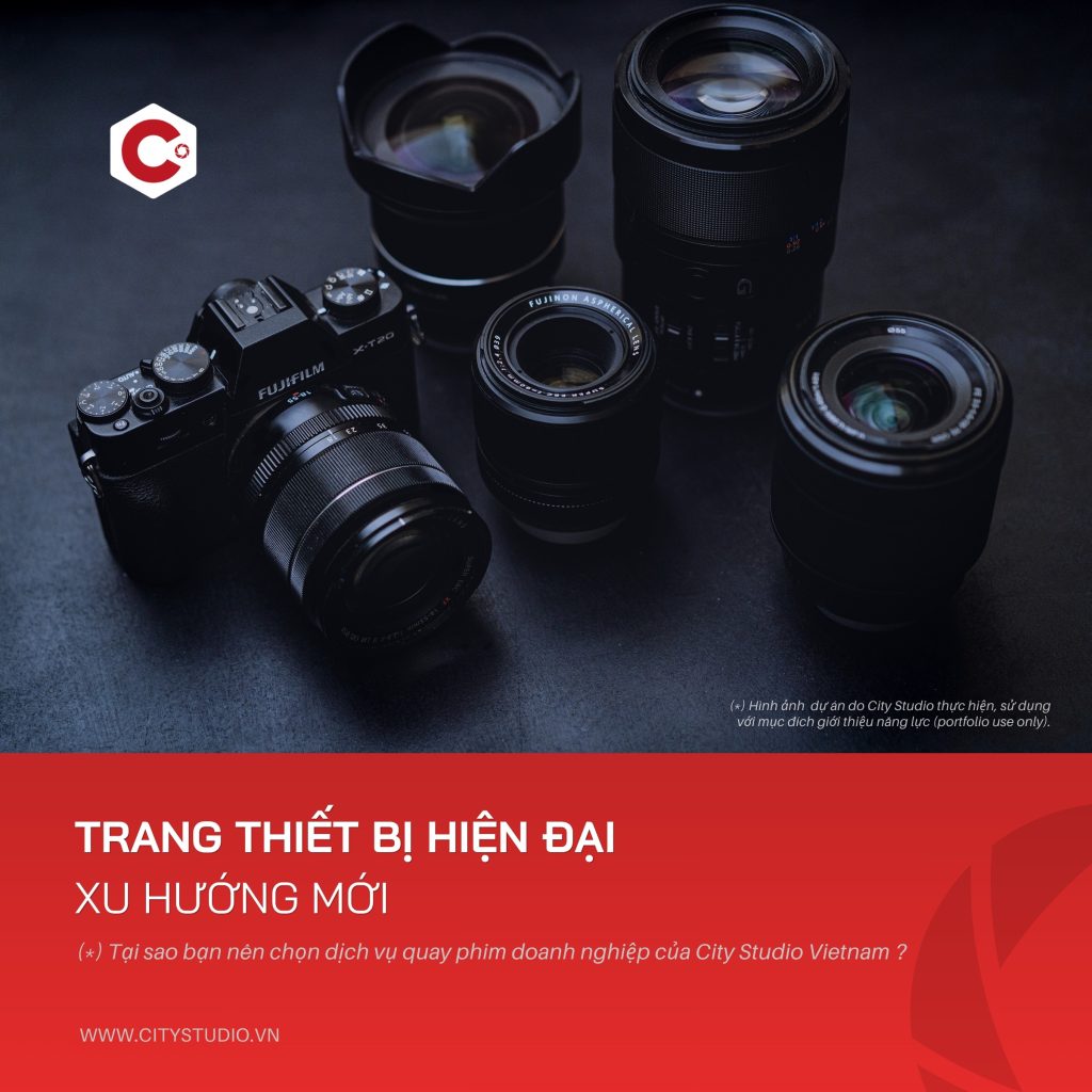 Trang thiết bị hiện đại, xu hướng mới - City Studio Vietnam
